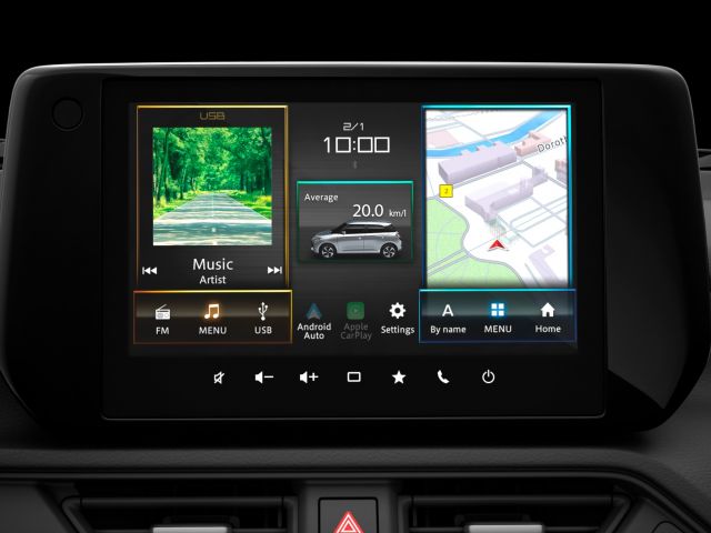 9-Zoll-Display-Audiosystem