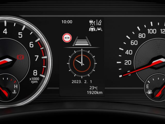 Sportliches Kombi-Instrument