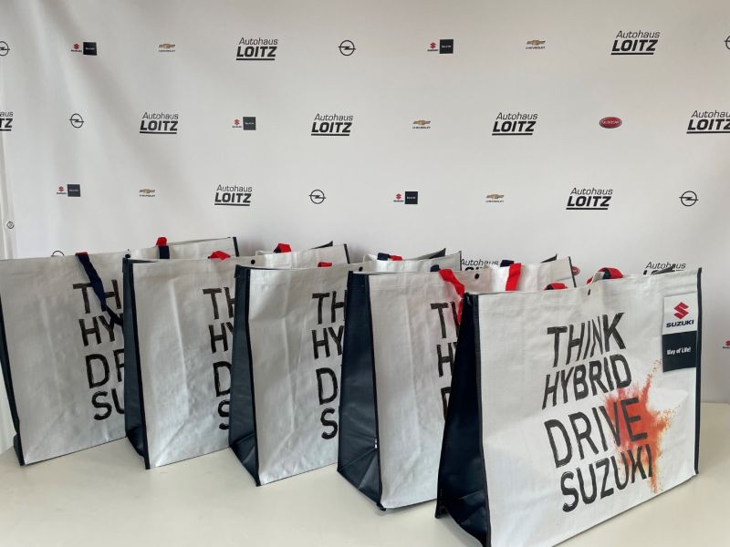 + Suzuki Einkaufstasche zu jedem Gewinn
