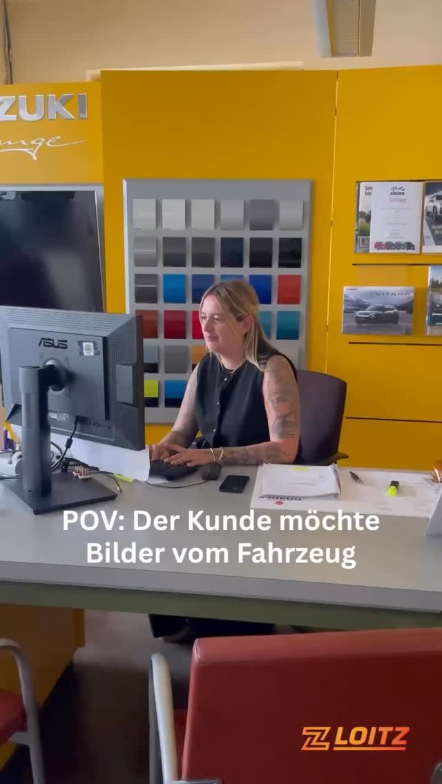 POV: Der Kunde möchte Bilder vom Fahrzeug 📸 #suzuki #fun #au...